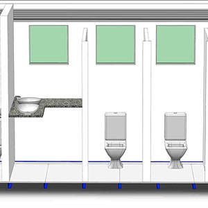 Container Banheiro