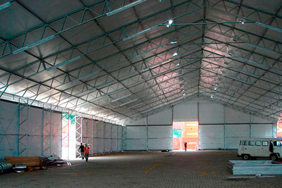 Fabricação de Hangar